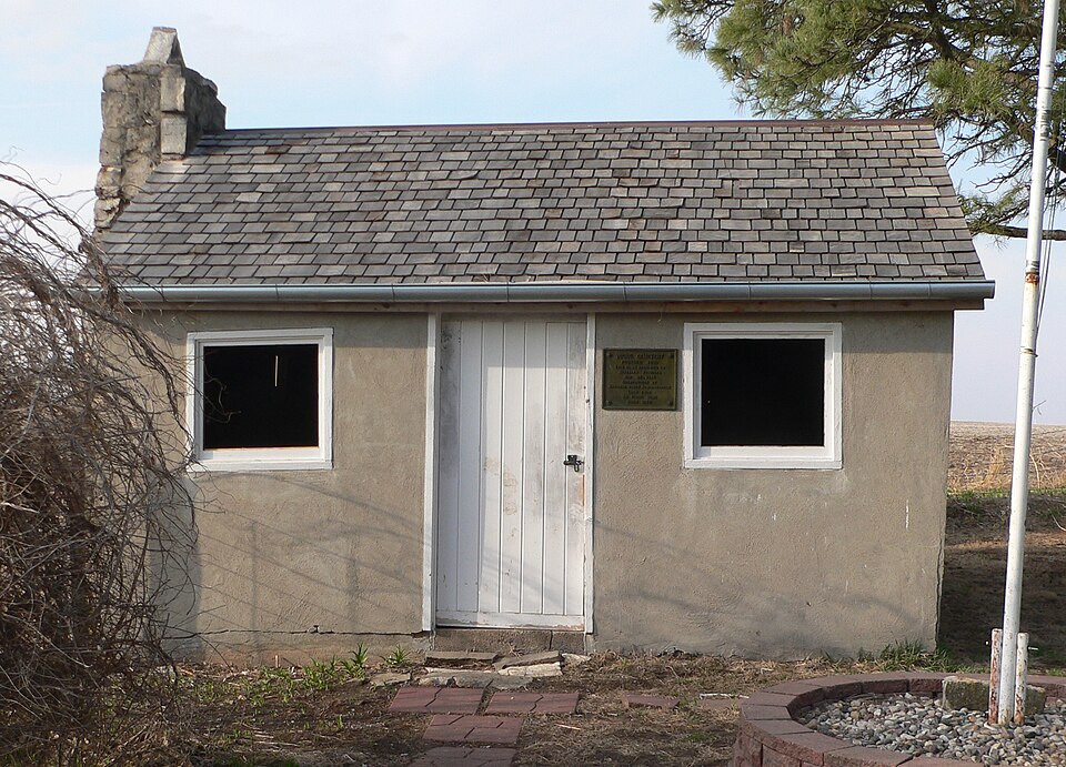 Photograph of Young Cemetery Cabin