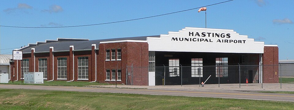Photograph of Hastings Municipal Airport Hangar-Building No. 1
