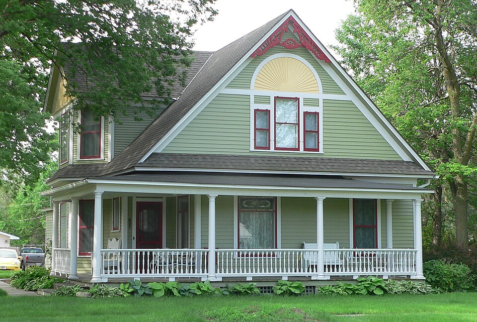 Photograph of Benjamin and Mary Kellenbarger House
