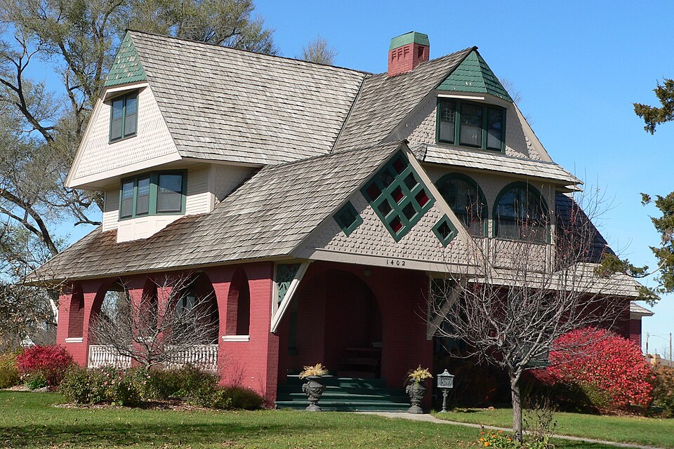 Photograph of John J. and Lenora Bartlett House