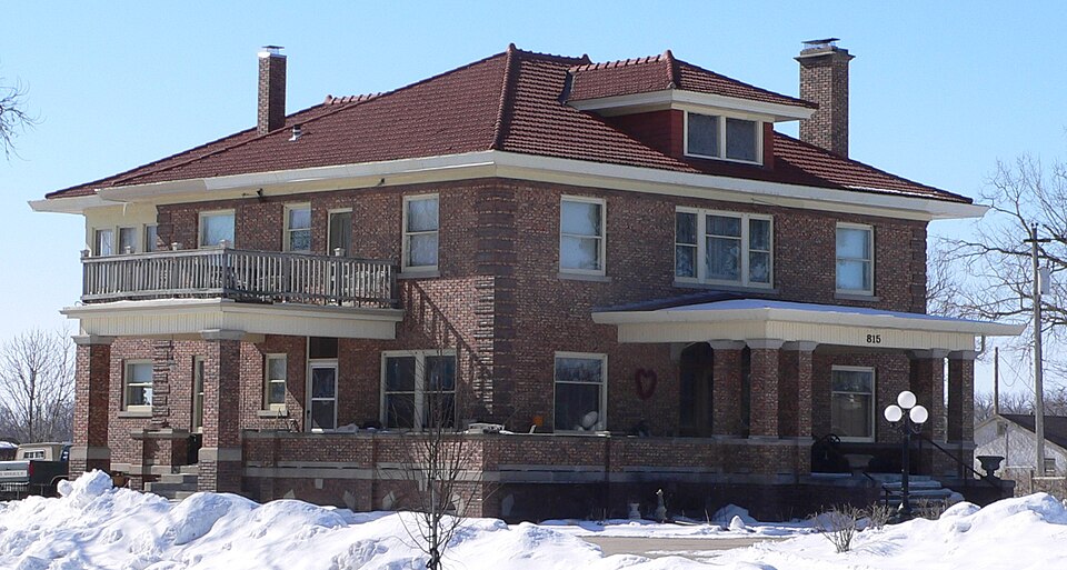Photograph of Albert and Lina Stenger House