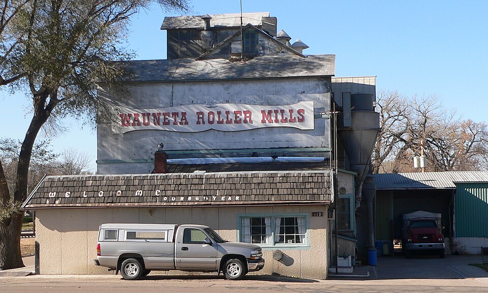 Photograph of Wauneta Roller Mills