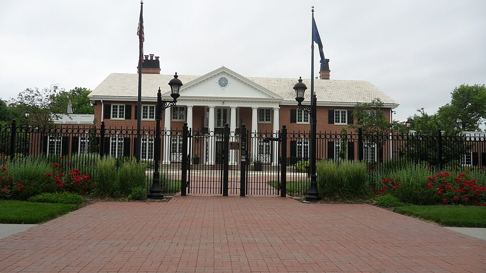 Photograph of Nebraska Governor's Mansion