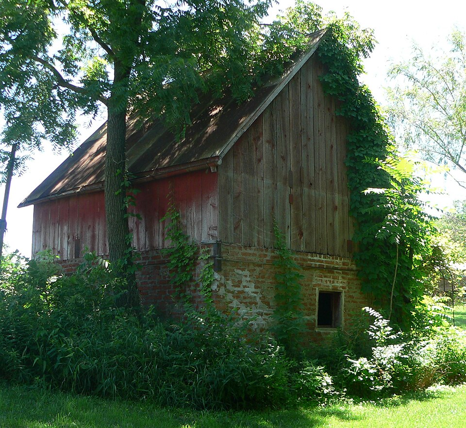 Photograph of Gottfried Gustav Pitz Barn