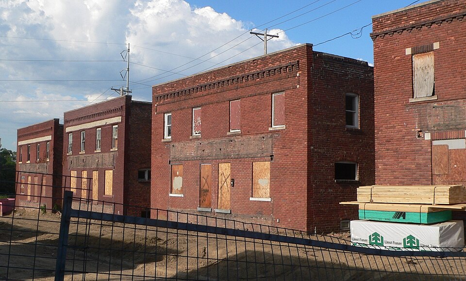 Photograph of Traver Brothers Row Houses
