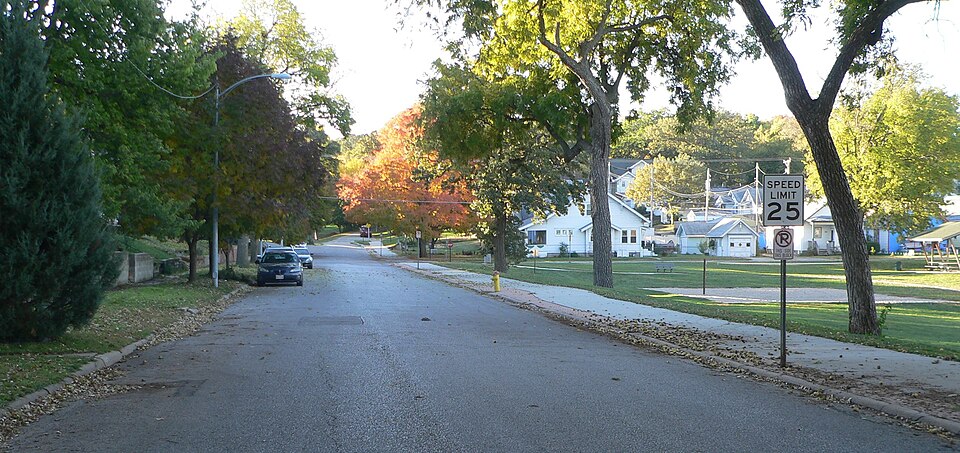 Photograph of Boulevards in Omaha, Nebraska