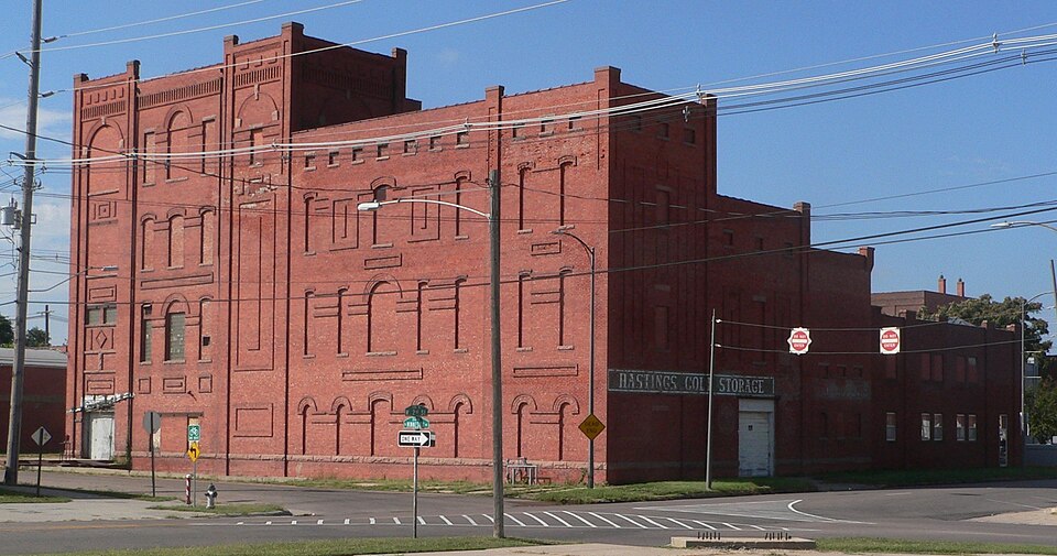 Photograph of Hastings Brewery Building and Bottling Works
