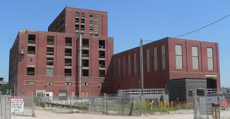 Photograph of Omaha Power Plant Building