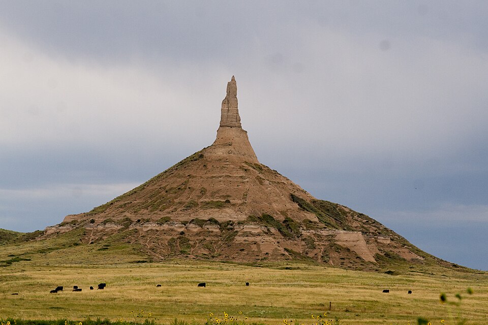 Photograph of Chimney Rock National Historic Site