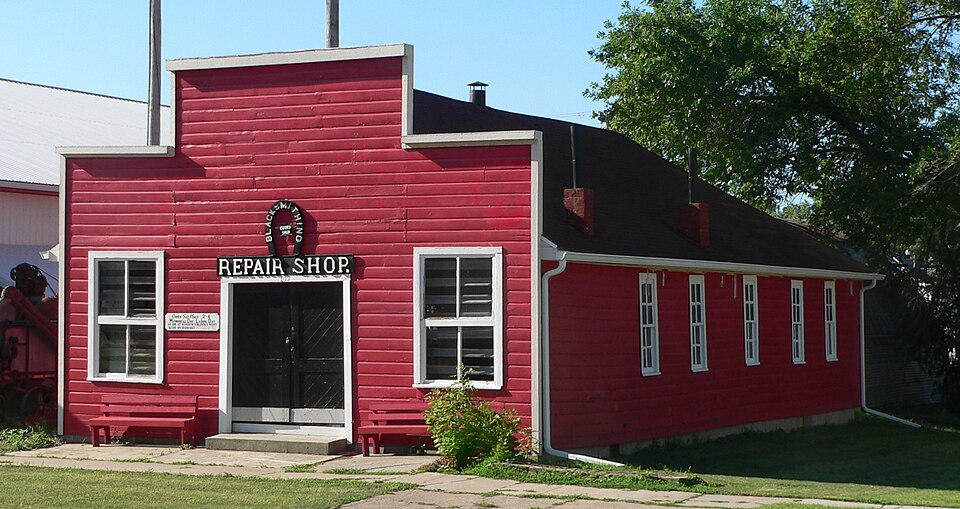 Photograph of Cook Blacksmith Shop