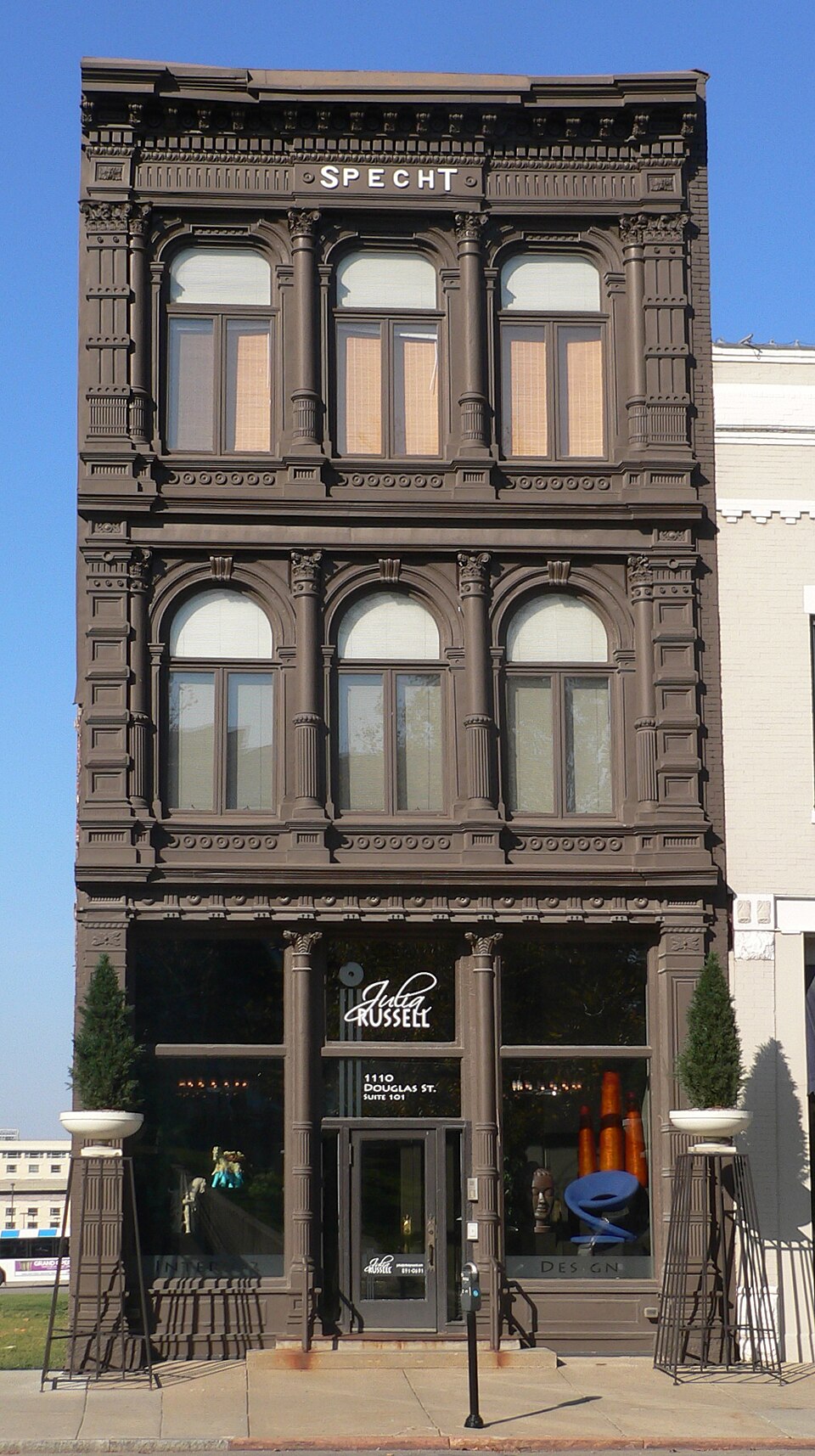 Photograph of Christian Specht Building