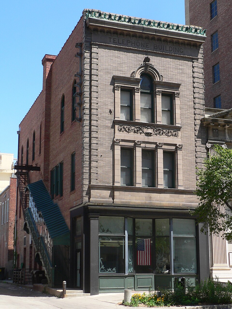 Photograph of Nebraska Telephone Company Building