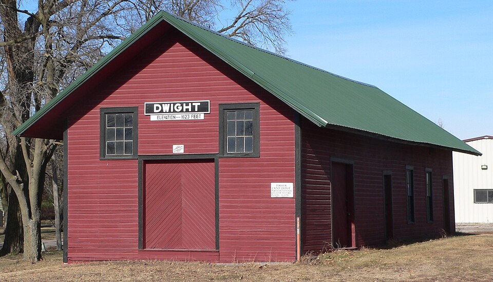 Photograph of Fremont, Elkhorn and Missouri Valley Railroad Depot
