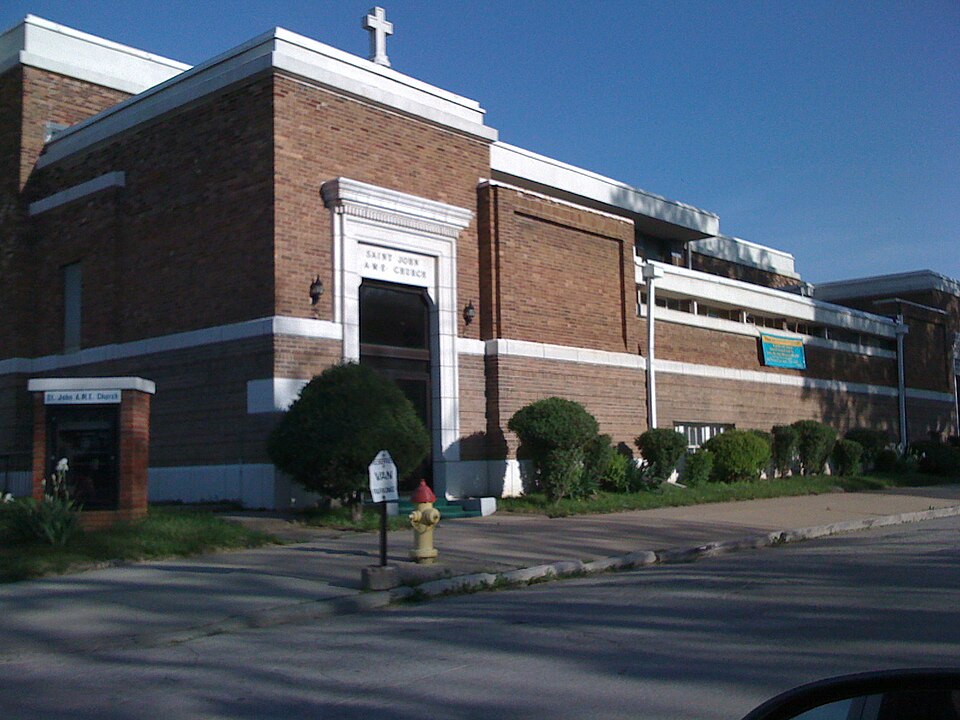 Photograph of St. John African Methodist Episcopal Church