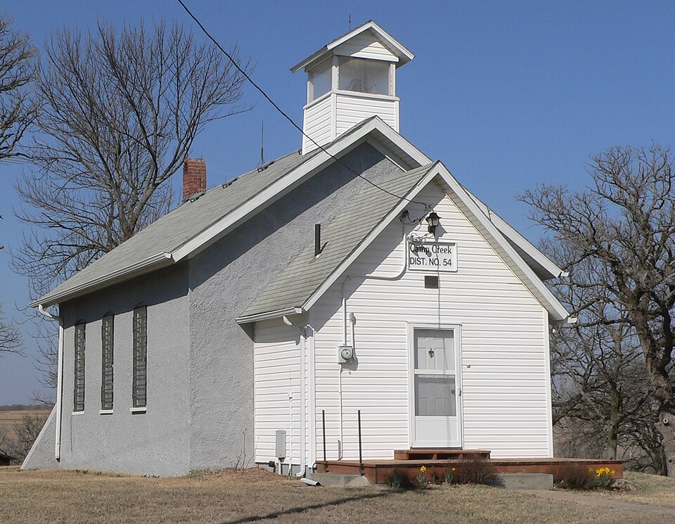 Photograph of Camp Creek School, Otoe County District No. 54