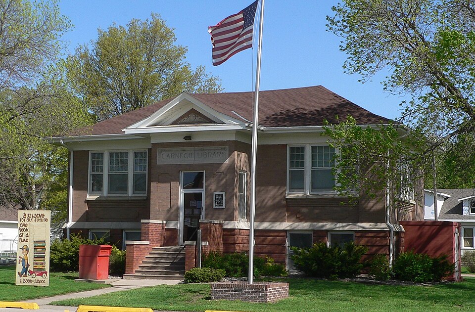 Photograph of North Bend Carnegie Library