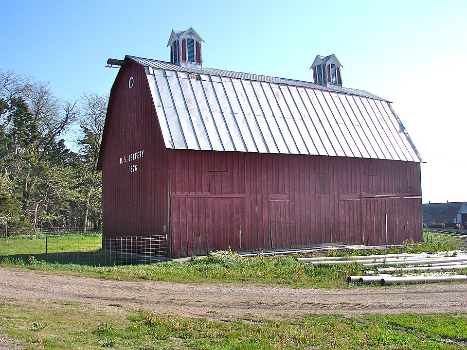Photograph of W.S. Jeffery Farmstead