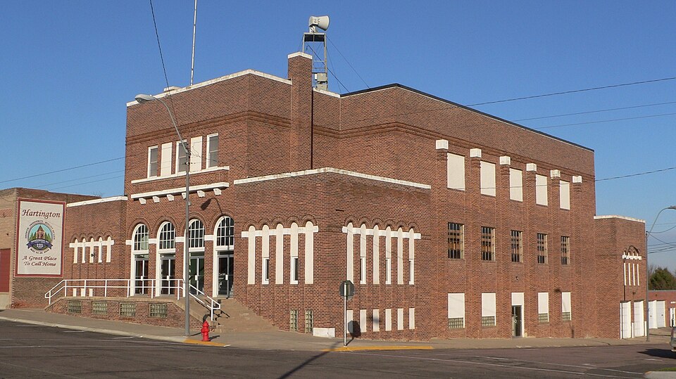 Photograph of Hartington City Hall and Auditorium