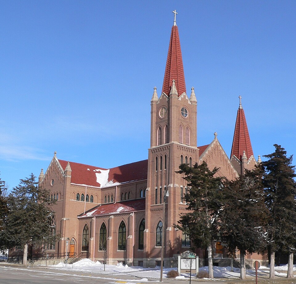 Photograph of St. Michael's Catholic Church Complex