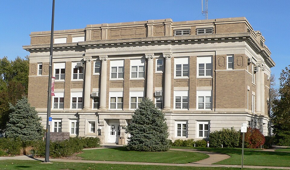 Photograph of Burt County Courthouse