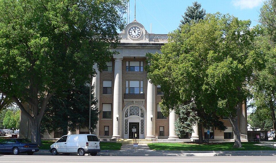 Photograph of Scotts Bluff County Courthouse