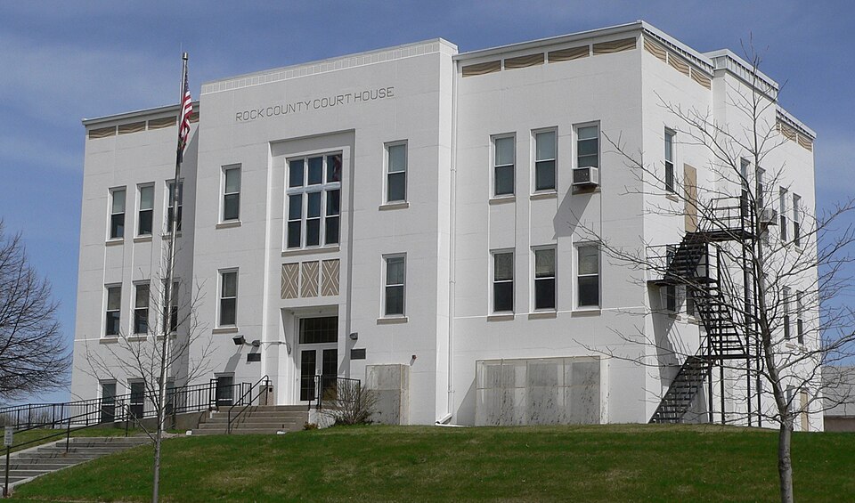 Photograph of Rock County Courthouse
