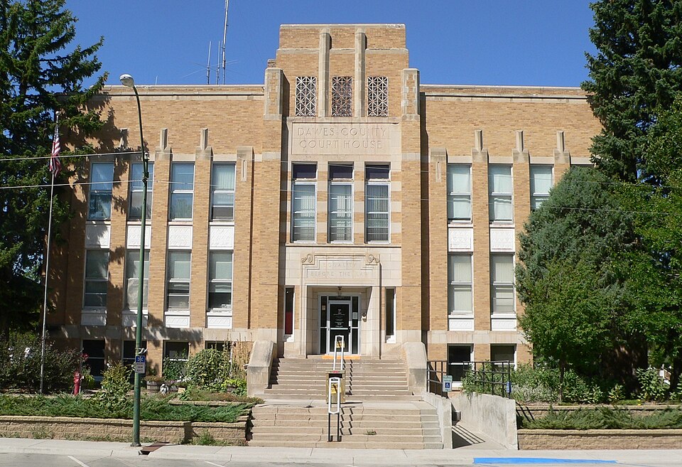 Photograph of Dawes County Courthouse