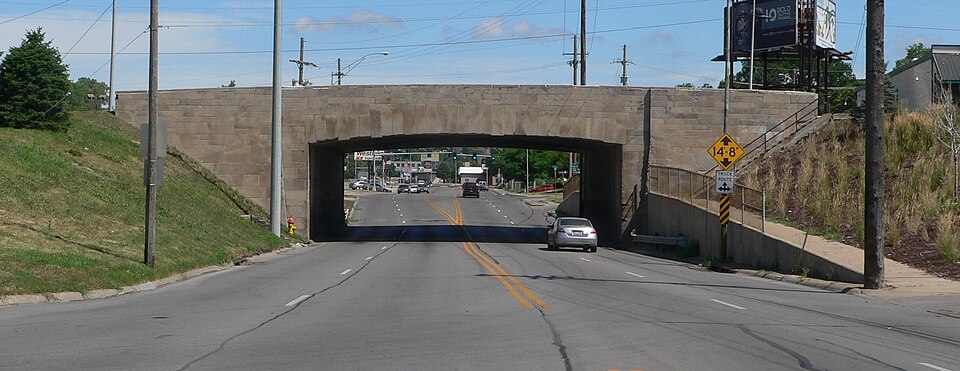 Photograph of Saddle Creek Underpass