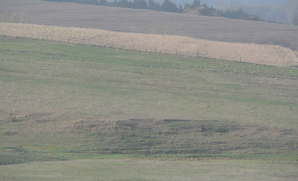 Photograph of Upper Oak Creek Descent Ruts of the Woodbury Cutoff, Ox Bow Trail of the California Road