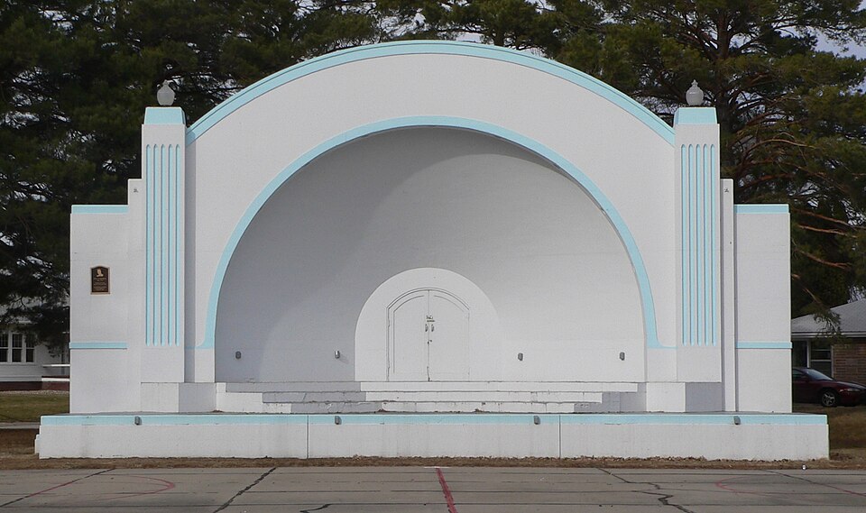 Photograph of Athletic Park Band Shell