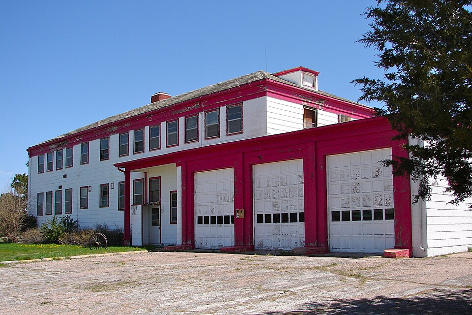 Photograph of Sioux Ordnance Depot Fire & Guard Headquarters