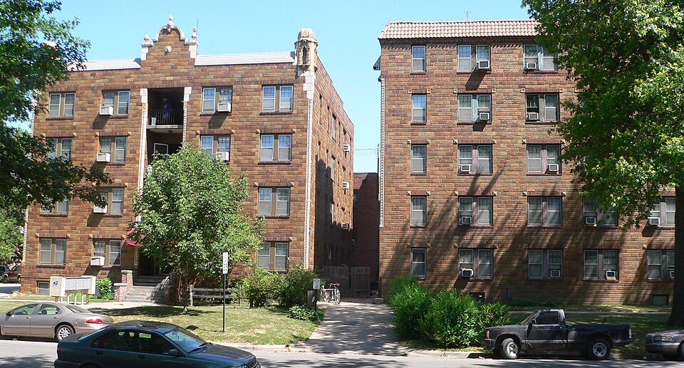 Photograph of Palisade and Regent Apartments