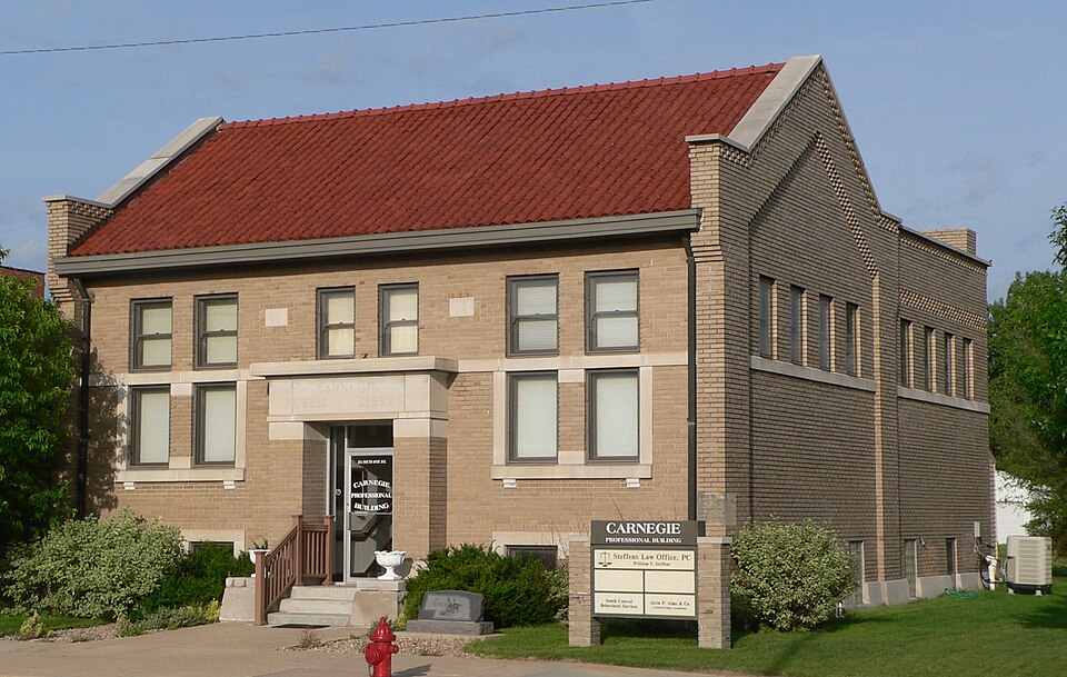 Photograph of Broken Bow Carnegie Library