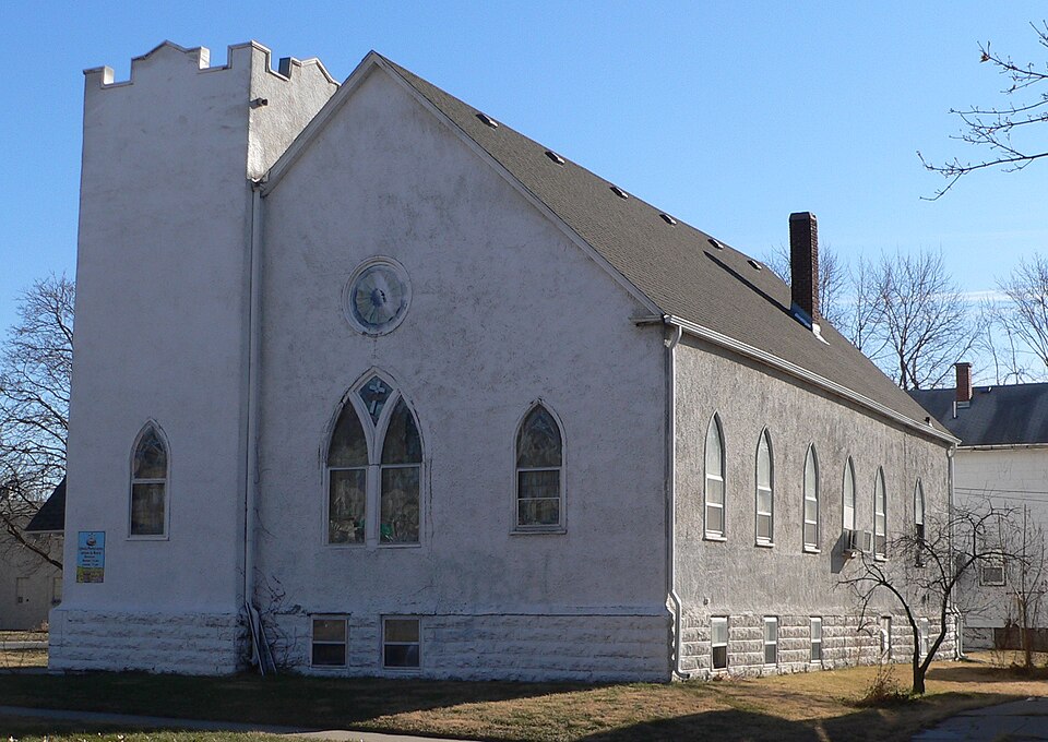 Photograph of Quinn Chapel African Methodist Episcopal Church and Parsonage