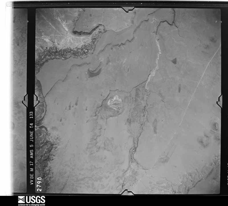 U.S. Geological Survey aerial photograph, 1954-06-05, scale 1:53000