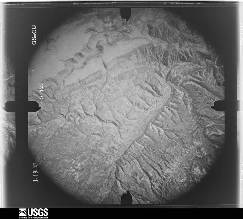 U.S. Geological Survey aerial photograph, 1947-02-01, scale 1:35400