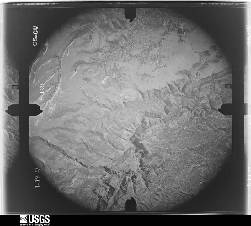 U.S. Geological Survey aerial photograph, 1947-02-01, scale 1:35400
