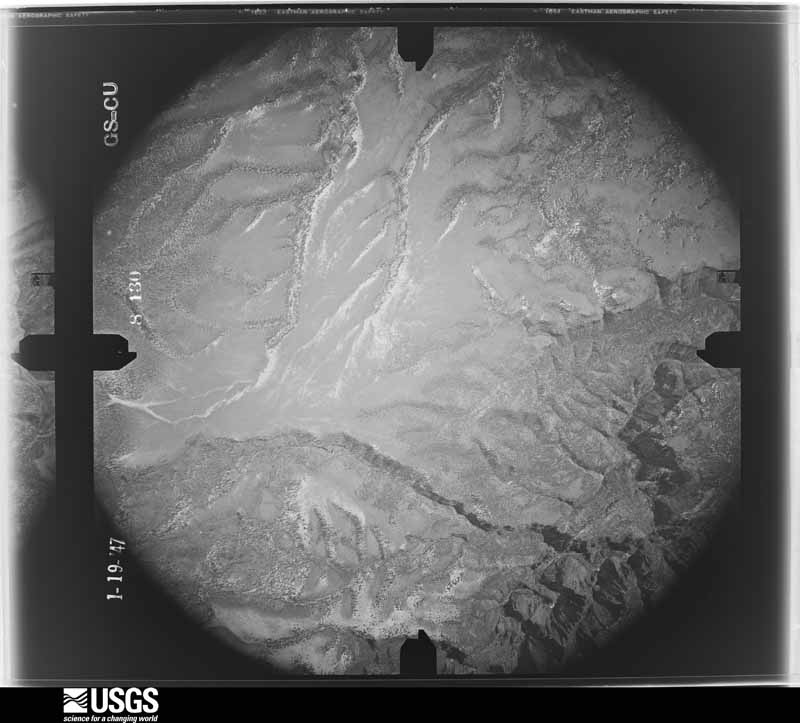 U.S. Geological Survey aerial photograph, 1947-02-01, scale 1:35400