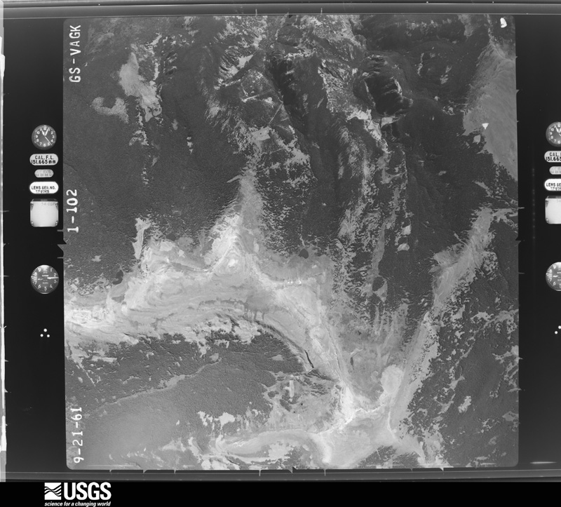 U.S. Geological Survey aerial photograph, 1961-09-21, scale 1:35800