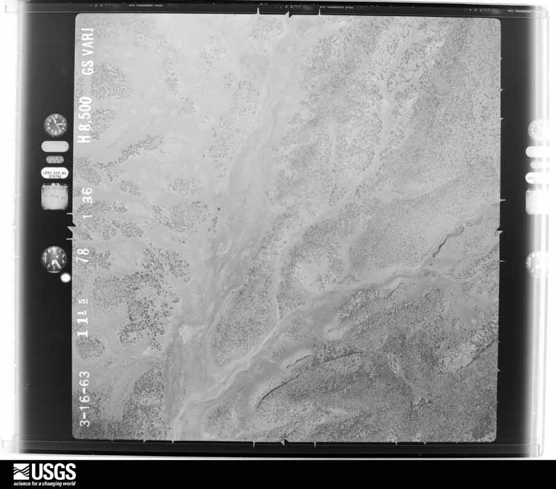 U.S. Geological Survey aerial photograph, 1963-04-17, scale 1:17000