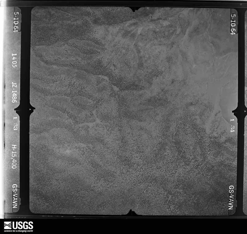 U.S. Geological Survey aerial photograph, 1964-06-23, scale 1:30800