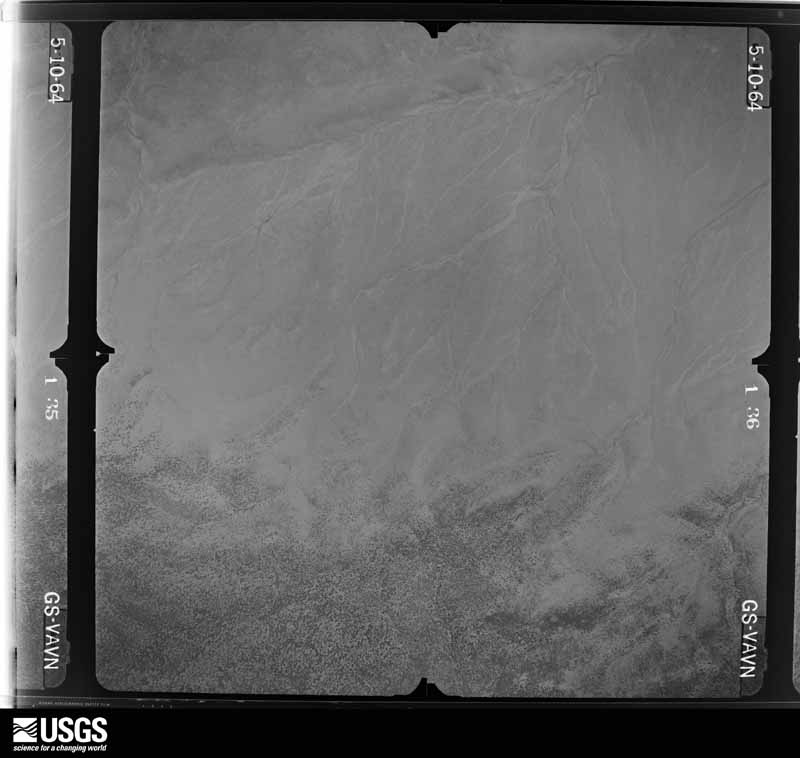 U.S. Geological Survey aerial photograph, 1964-06-23, scale 1:30800