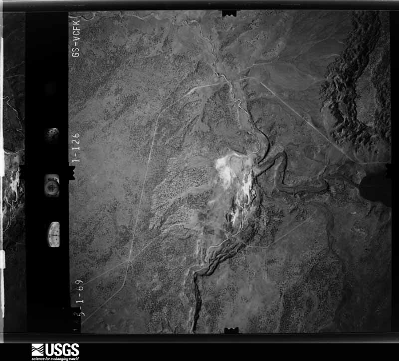 U.S. Geological Survey aerial photograph, 1969-06-21, scale 1:24000