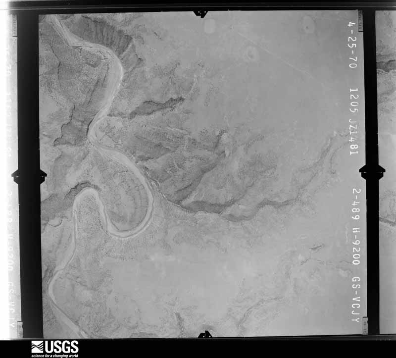 U.S. Geological Survey aerial photograph, 1970-05-08, scale 1:18400