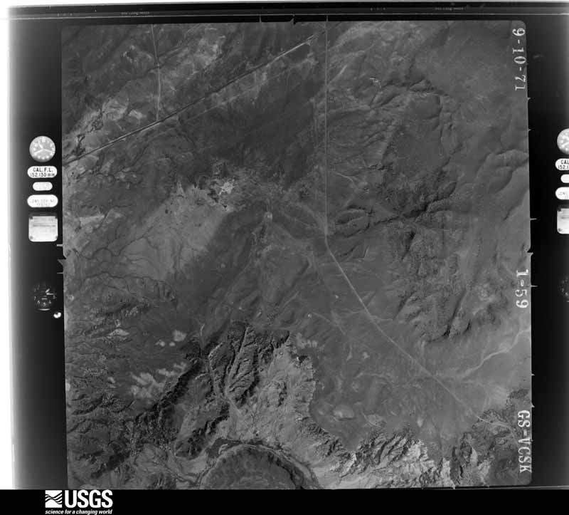U.S. Geological Survey aerial photograph, 1971-07-30, scale 1:29600