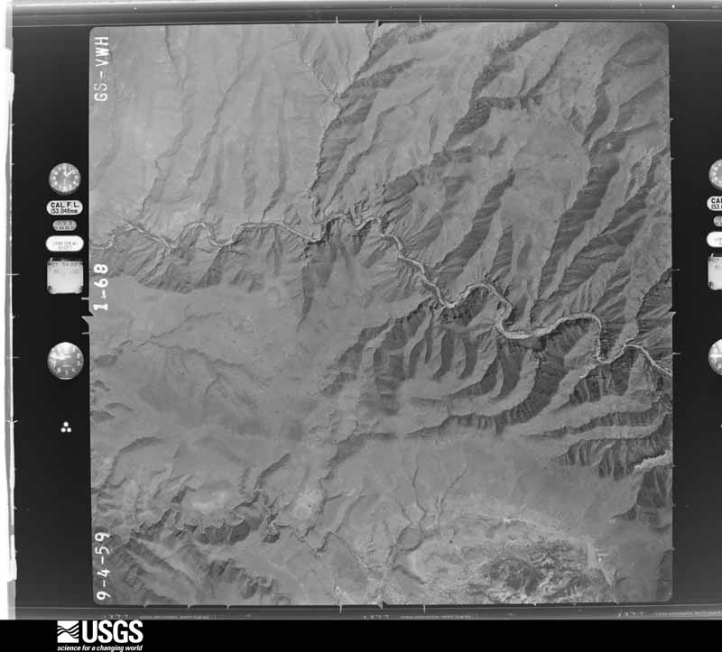 U.S. Geological Survey aerial photograph, 1959-09-04, scale 1:50000