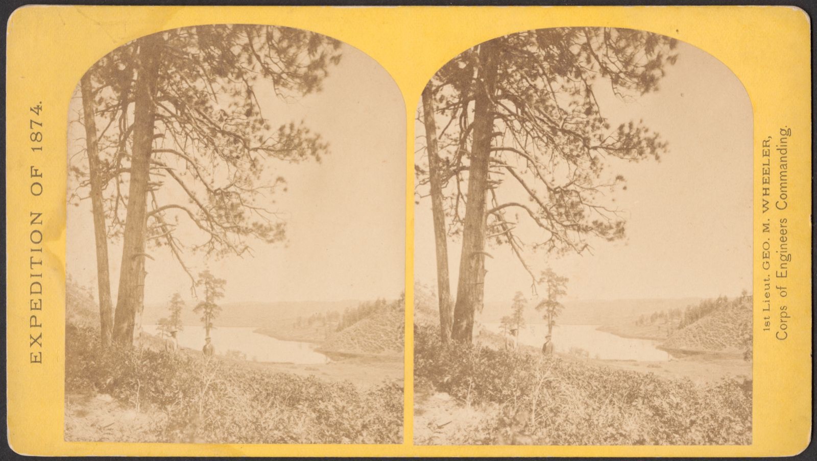 Lagunas Caballo, or Horse Lakes, Boston Public Library - undated