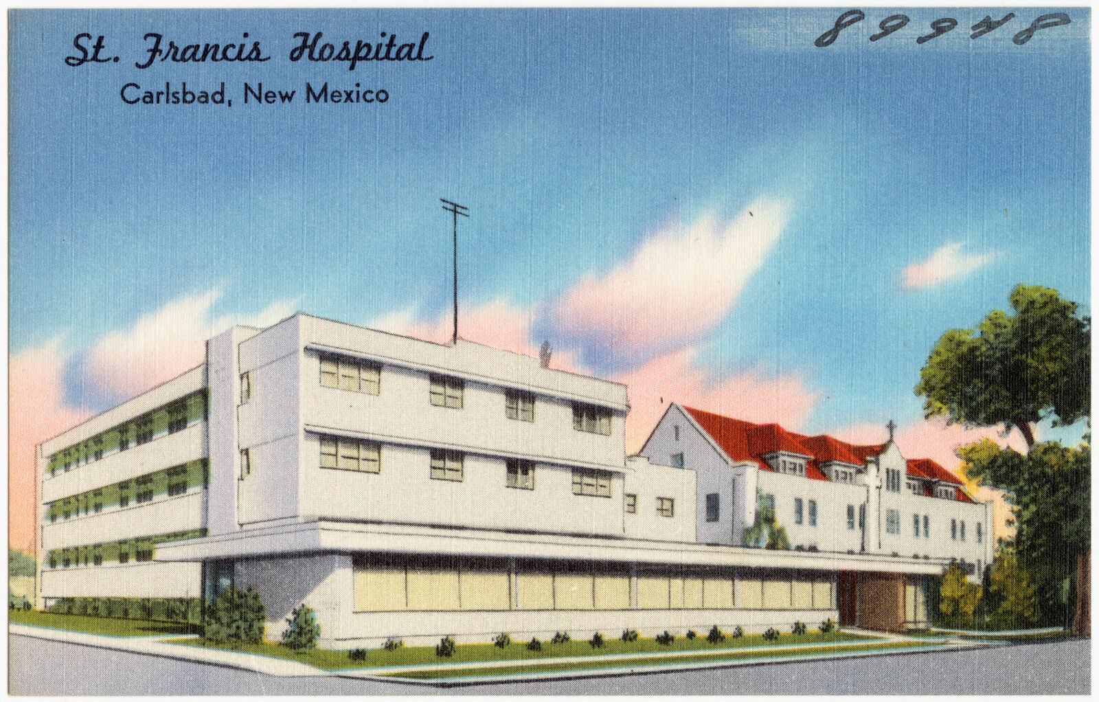 St. Francis Hospital, Carlsbad, New Mexico, Boston Public Library - undated