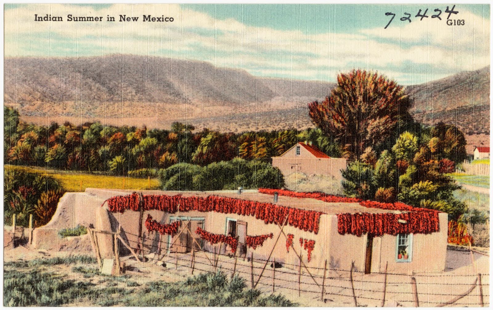 Indian Summer in New Mexico, Boston Public Library - undated