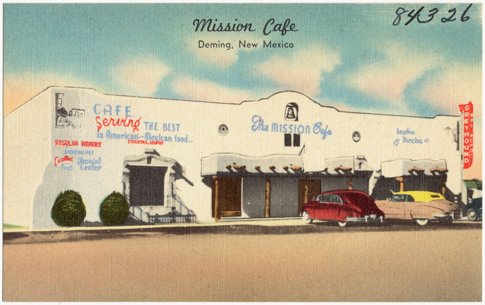 Mission Café, Deming, New Mexico, Boston Public Library - undated